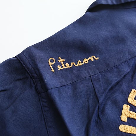 ビンテージ 刺繍ボーリングシャツ Vintage Bowling Shirt