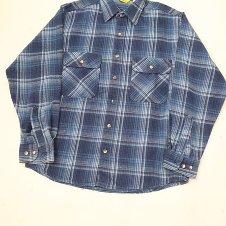 80s Cotton Heavy Flannel Shirt MADE IN USA