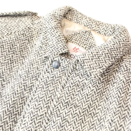 Euro Vintage Tweed Wool Jacket "Made In Italy"