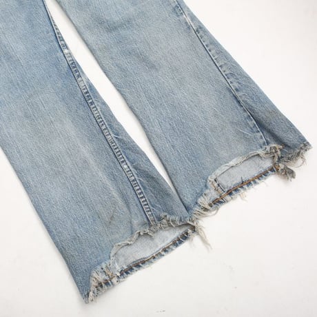70's Levi's 646 Damaged Flare Denim Pants