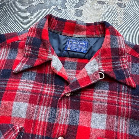 70s Pendleton Wool Plaid Loop Shirt