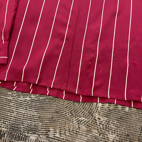 Silk Stripe L/S Shirt