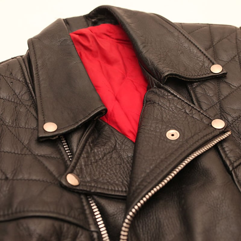 vintage riders jacket red 革ジャン NY 70´s vintage leather riders