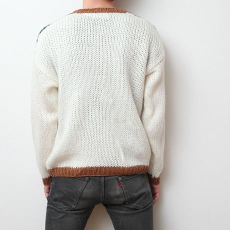 ノルディック ハンドニットセーター Nordic Hand Knit Sweater