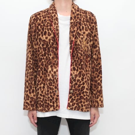 Lauren Leopard Pattern Pajama Shirt