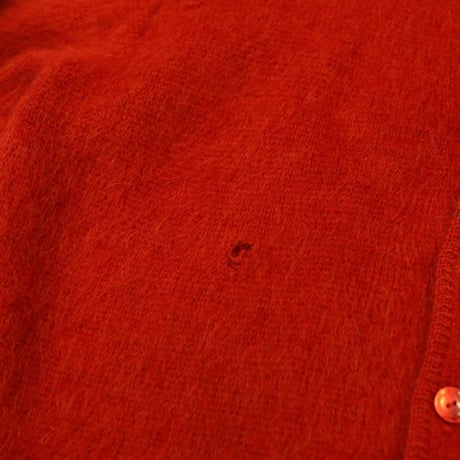 60's Saxony Mohair Knit Cardigan