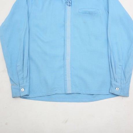 Da Vinci Open Collar Rayon Shirt