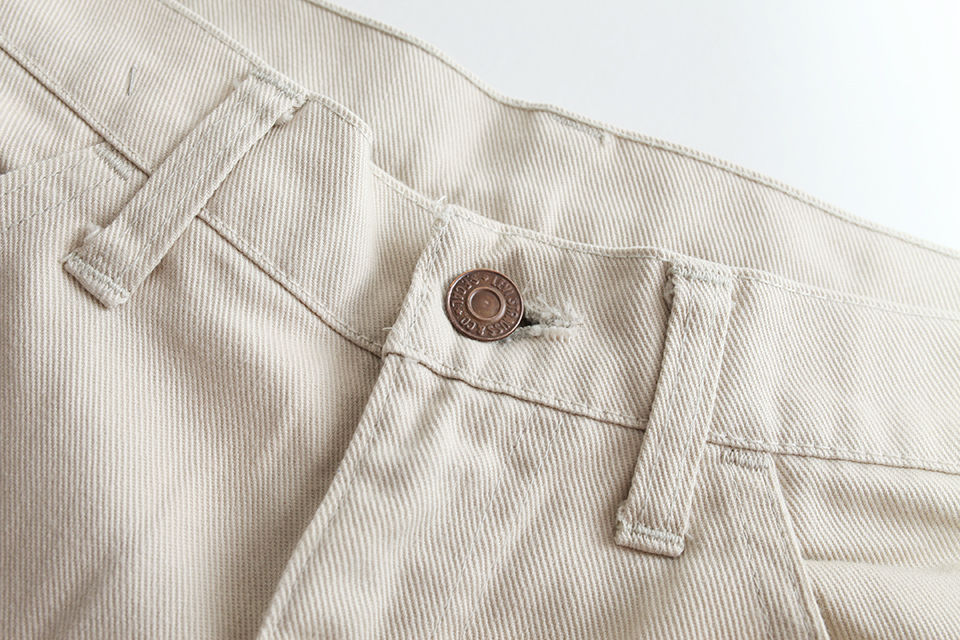 70s LEVI'S スタプレ W31 BIGE 518 ベージュ 70s LEVI'Sリーバイス BIGE STA-PRESTスタプレ パンツ 黄土色