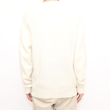 IZOD Shetland Wool × Cotton Knit Sweater