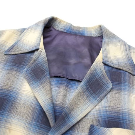 Vintage Ombre Check Jacket