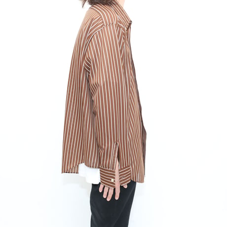 70's Striped Pattern L/S Shirt