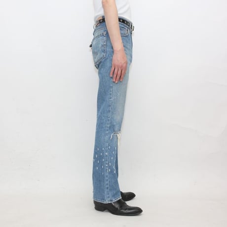 Levi's 517 Damage Denim Pants MADE IN USA