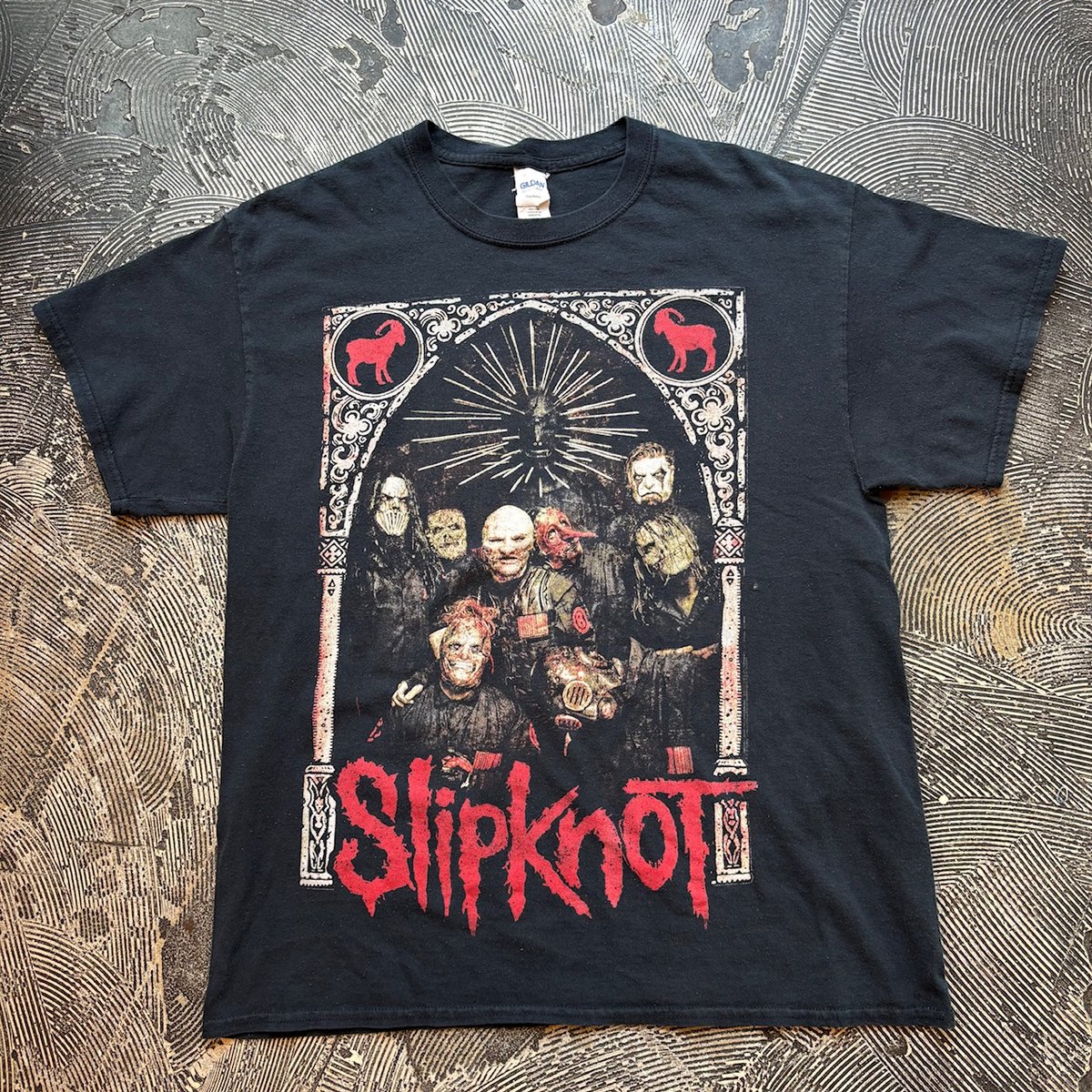 SLIPKNOT ツアーT 2014年 棗*様 Slipknot グラフィックTシャツ 2014-2015 - メルカリ