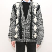 Acrylic Knit Cardigan