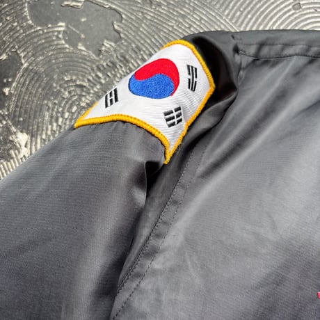 90s Korea Souvenir Jacket "WOLF PACK"