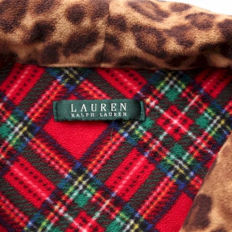 Lauren Leopard Pattern Pajama Shirt