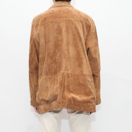 Vintage Suede Leather Jacket