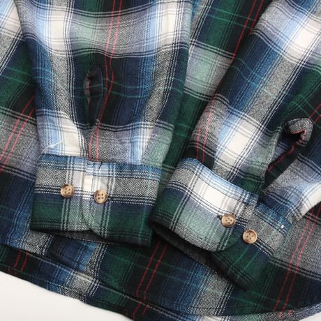 80's SAUGATUCK Plaid Acrylic Shirt