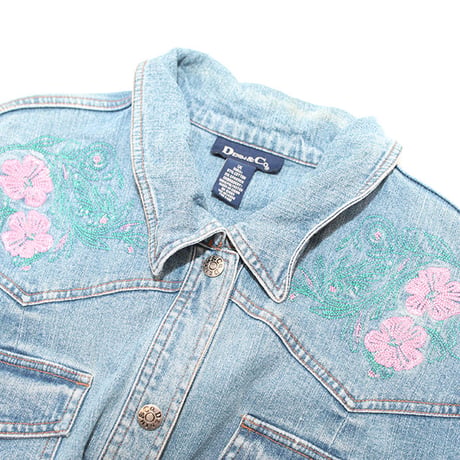 Denim Embroidery Jacket