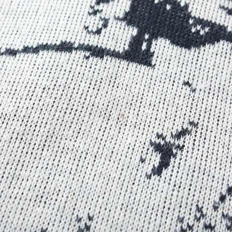 Max Studio Mock Turtleneck Art Knit Sweater