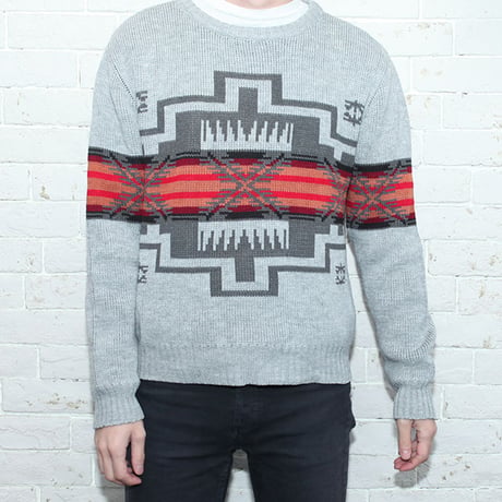 Native Pattern Kint Sweater