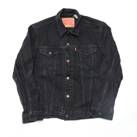 Levis Black Denim Trucker Jacket