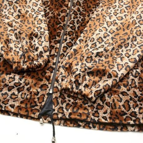 Leopard Pattern Velour Jacket