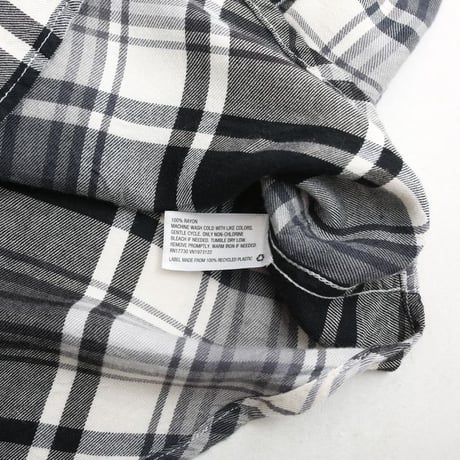 Rayon Checked Pattern Shirt