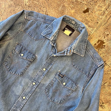 Wrangler Denim Western Shirt