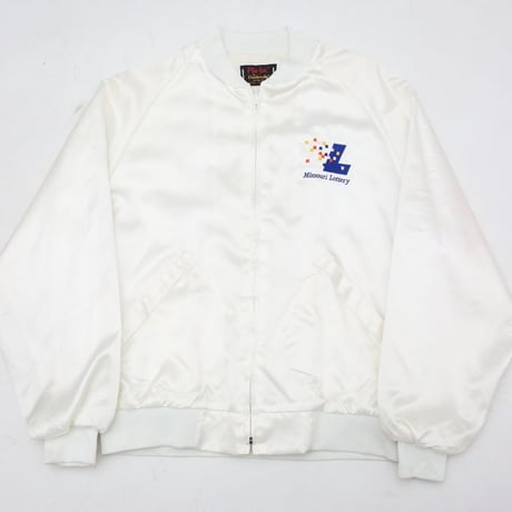 80's Missouri Lottery Nylon Satin Jacket