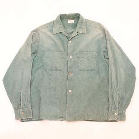50s Vintage Corduroy L/S Shirt