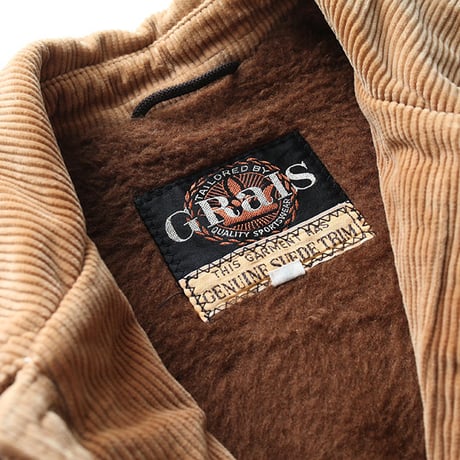 ウエスタンジャケット 太畝コーデュロイ Vintage Western Jacket Fat Corduroy