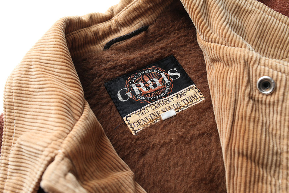 アメリカヴィンテージ 太畝コーデュロイジャケット ウエスタンジャケット 太畝コーデュロイ Vintage Western Jacket