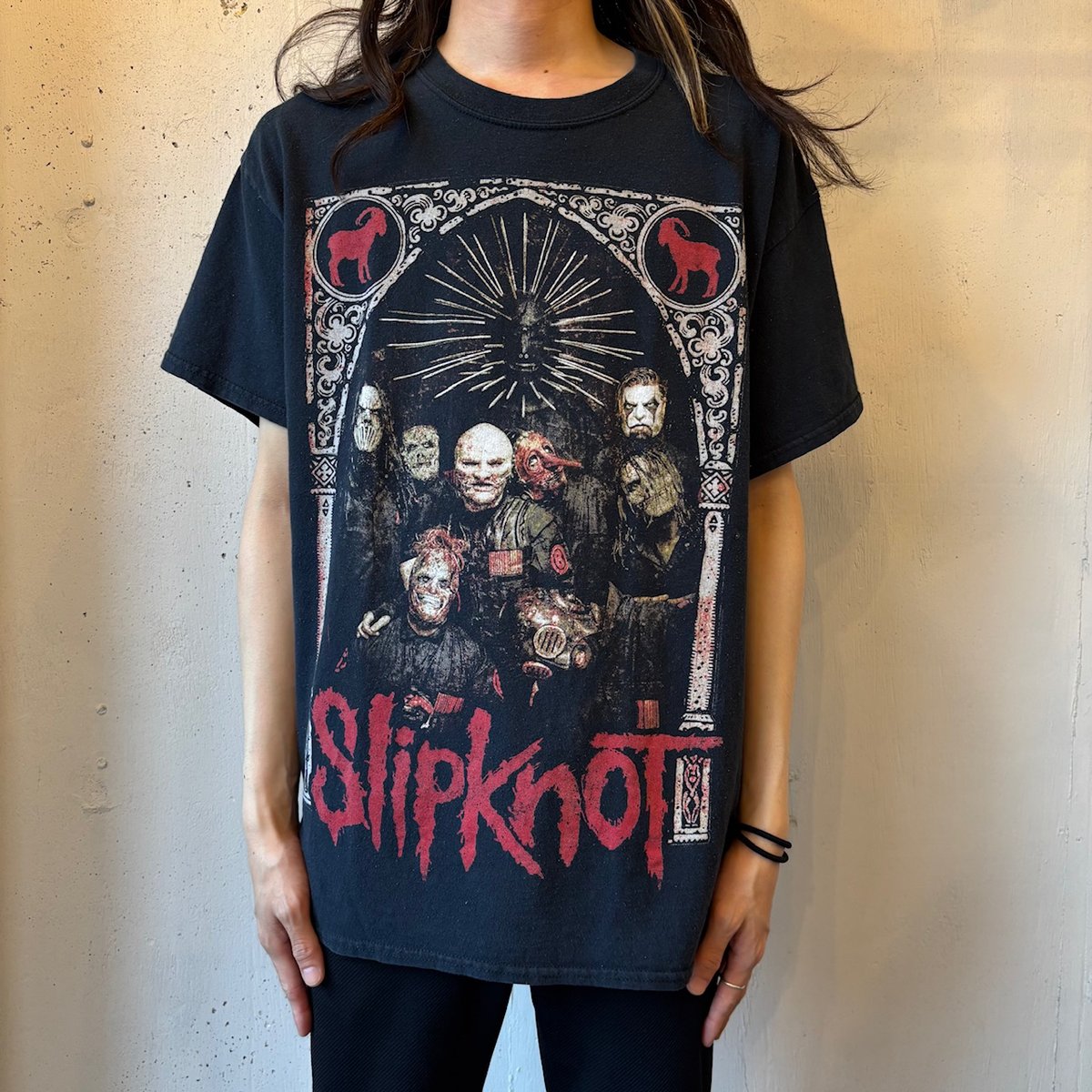 Slipknot WORLD TOUR 2016 Tシャツ Lサイズ スリップノット WORLD TOUR 2016 T-shirt ワールドツアー T