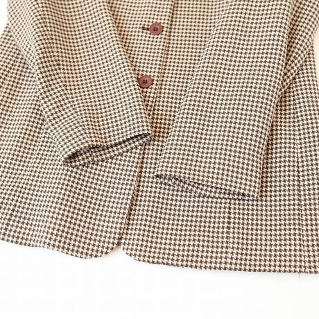 Hound's Tooth Tailored Jacket