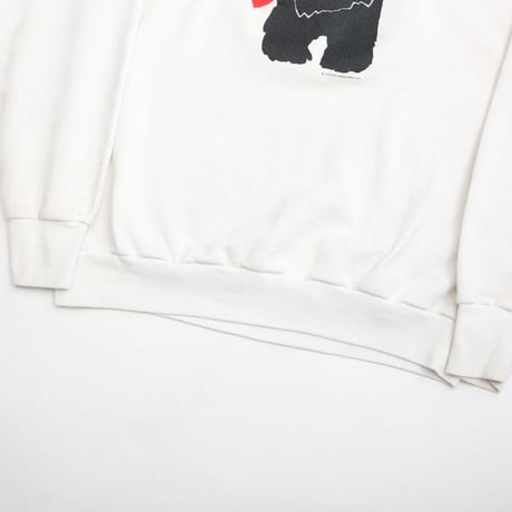 90s Sweat Shirt "Scottish Terrier" MADE IN USA