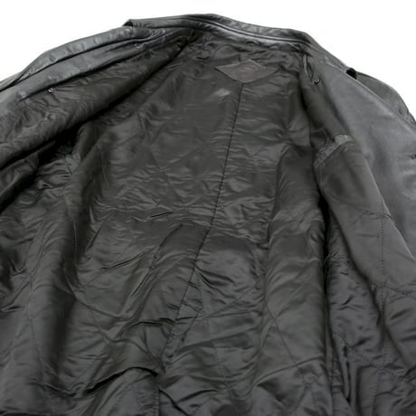 Black Leather Coat
