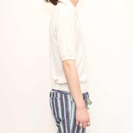 Vintage Knit Polo S/S Shirt