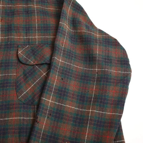 70s Pendleton Wool Plaid Loop Shirt