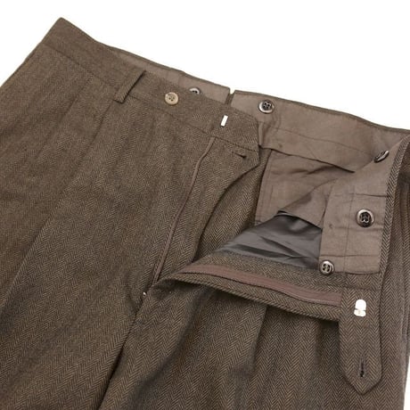 80's JOS.A.BANK Herringbone Wool Slacks