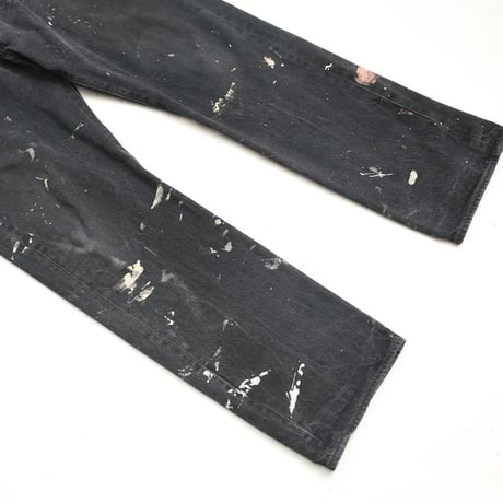 Levi's 501 Black Denim Pants