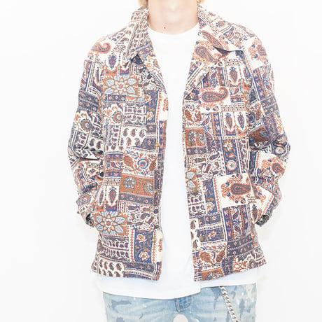 Paisley Engineer Jacket