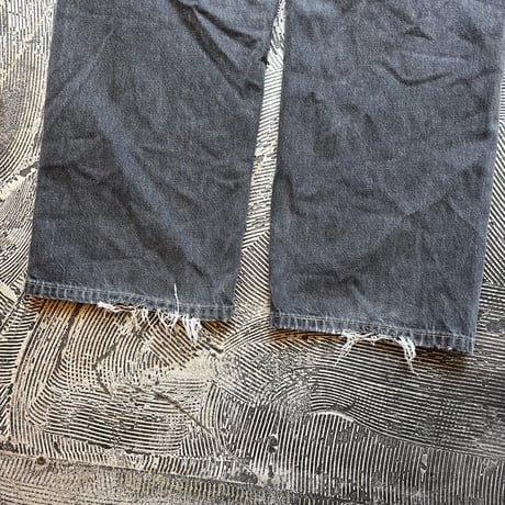 00s Levi’s 569 "Yarn-dyed" Black Denim Pants