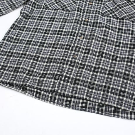 90's Plaid Acrylic Shirt