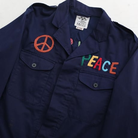 Embroidery Remake Euro Military Jacket