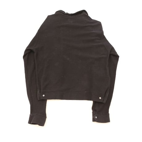 Vintage Open Collared Knit Jacket