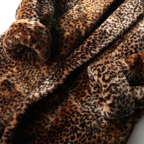 Vintage Animal Fake Fur Coat