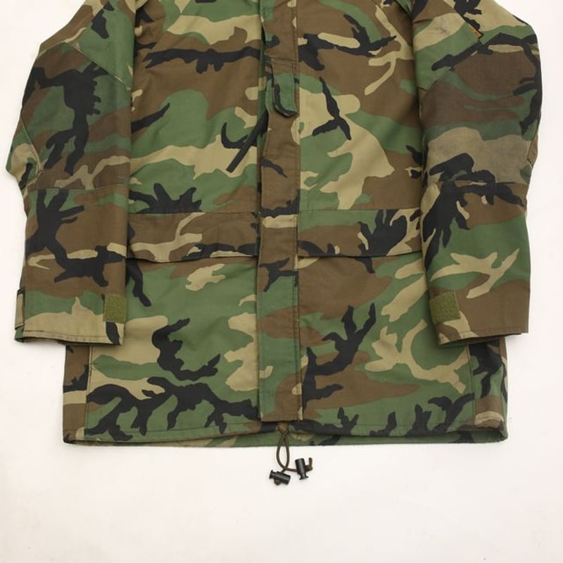 US Army PARKA ecwcs GORE-TEX 迷彩 US MILITARY ECWCS GORE TEX COLD WEATHER WOODLAND CAMO PARKA