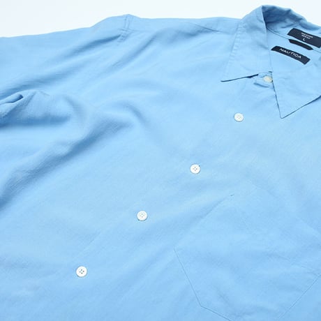 シルク 無地シャツ Silk S/S Shirt
