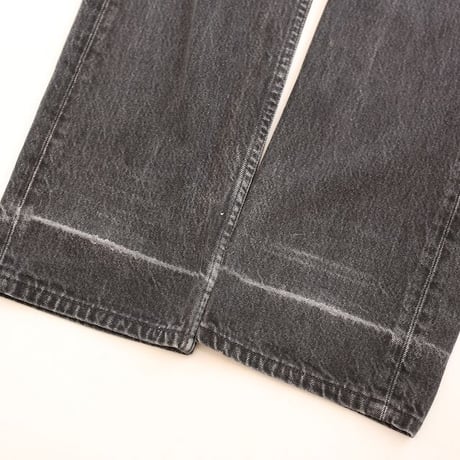 90's Levi's 501 Black Denim Pants MADE IN FRANCE